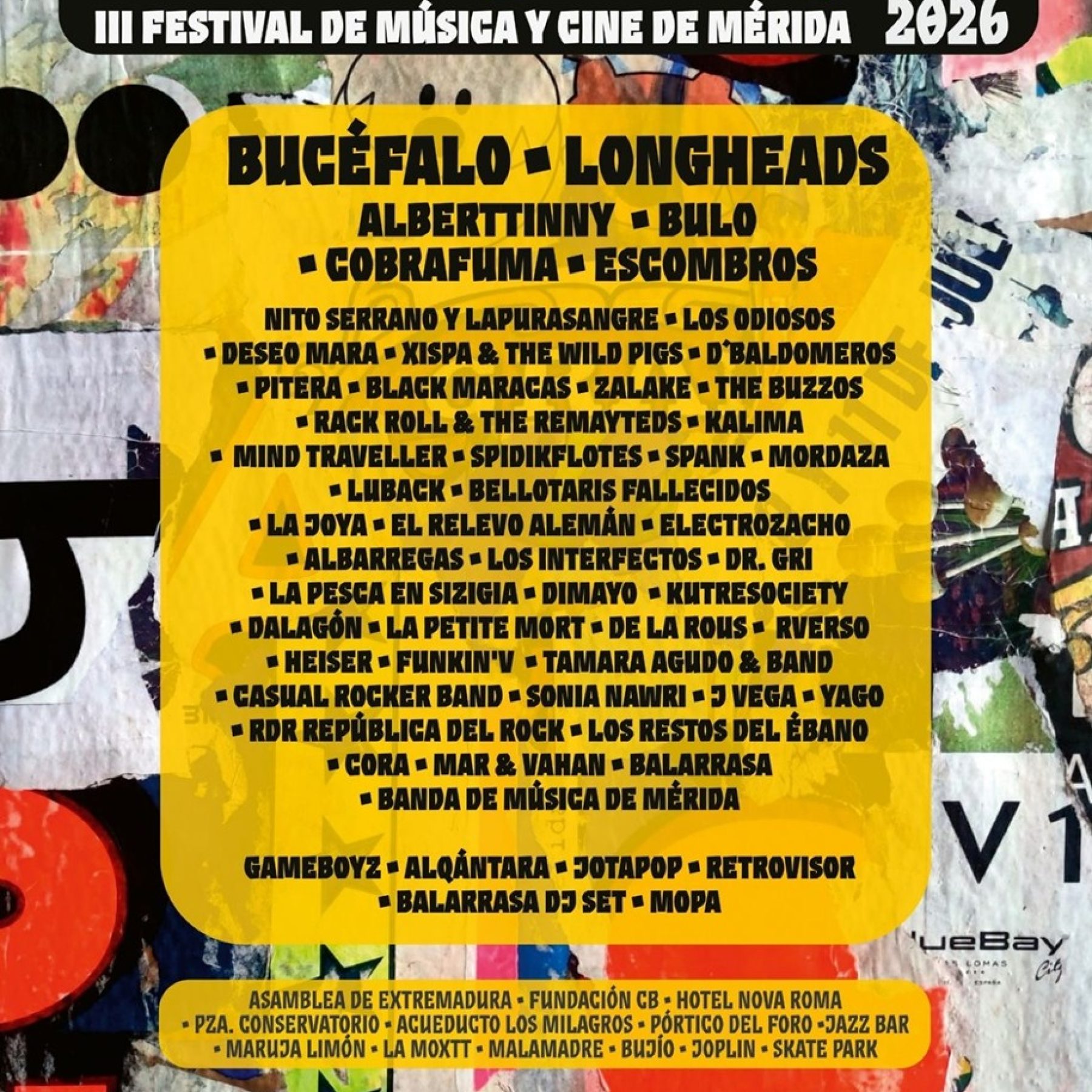 III Festival de Cine y Música de Mérida CineBeat 2026
