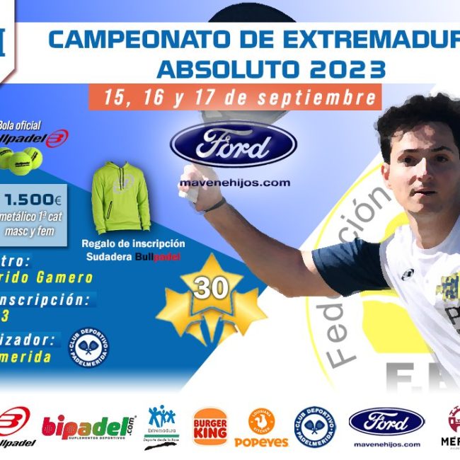 Campeonato de Extremadura Absoluto de Pádel