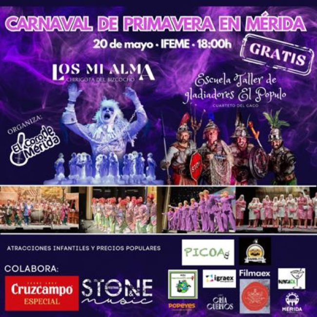 Carnaval de Primavera en Mérida