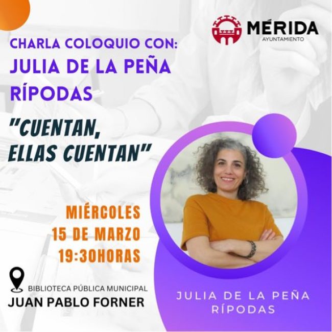 Charla-Coloquio con Julia De la Peña Rípodas