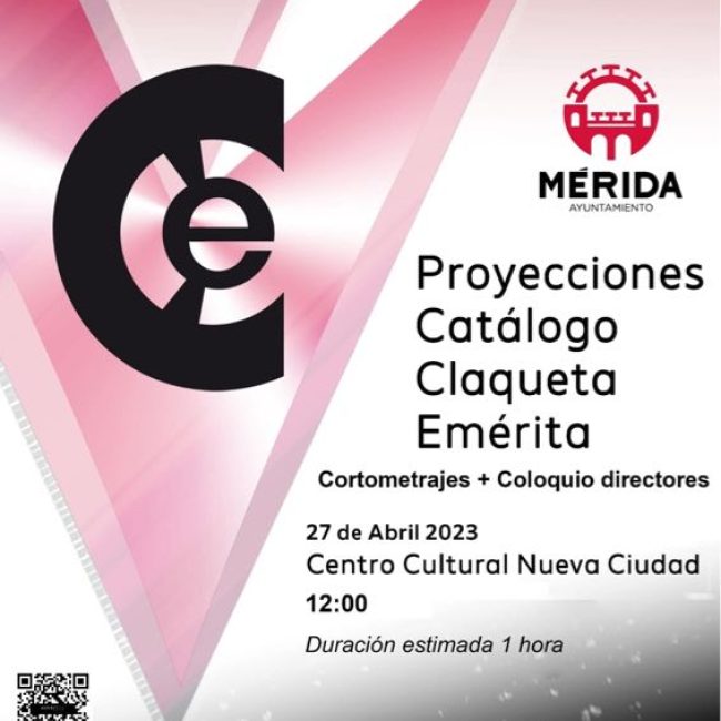 Proyecciones Catálogo de Cortometrajes de Claqueta Emerita