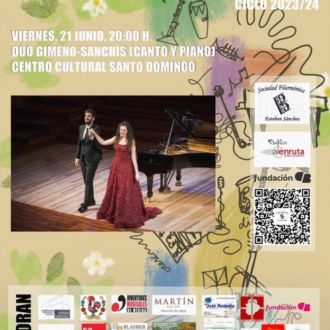 Concierto Dúo Gimeno – Sanchís (Canto y Piano)