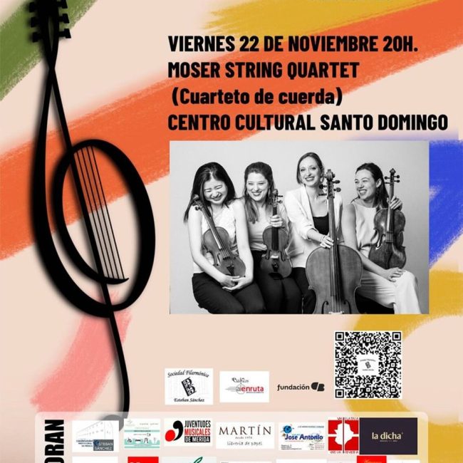 Concierto de Moser String Quartet (Cuarteto de cuerda)