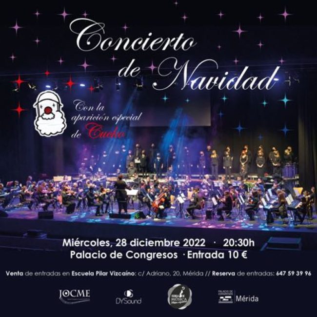Concierto de Navidad Joven Orquesta Ciudad de Mérida JOCME