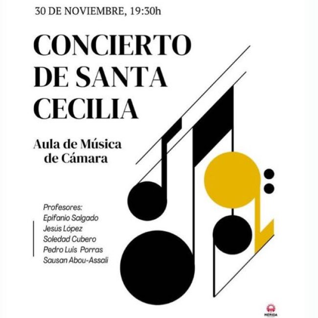 Concierto de Santa Cecilia del Conservatorio Esteban Sánchez