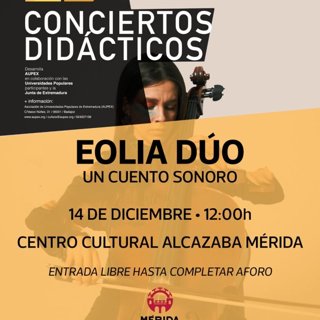 Conciertos Didácticos: «Eolia Dúo»