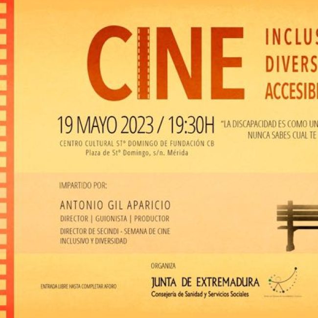 Conferencia «Cine, inclusión, diversidad y accesibilidad»