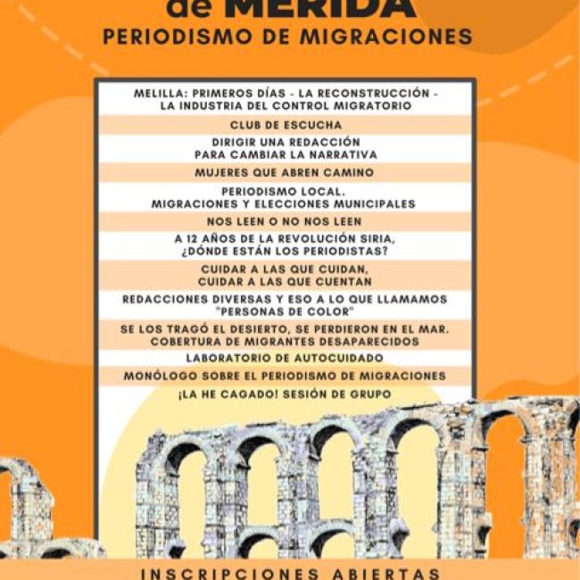 VI Congreso Internacional de Periodismo de Migraciones de Mérida