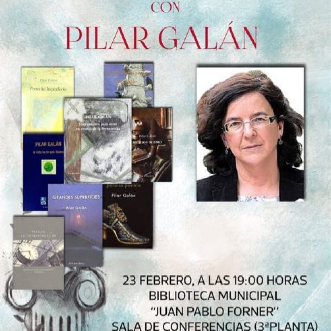 Encuentro Literario con Pilar Galán