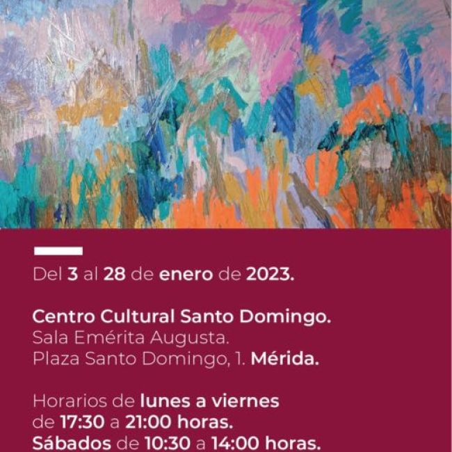 Exposición “Gesto, color y materia” de Juan José Gómez de la Torre