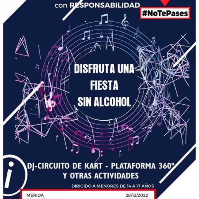 Fiesta #NoTePases Factoría Joven de Mérida