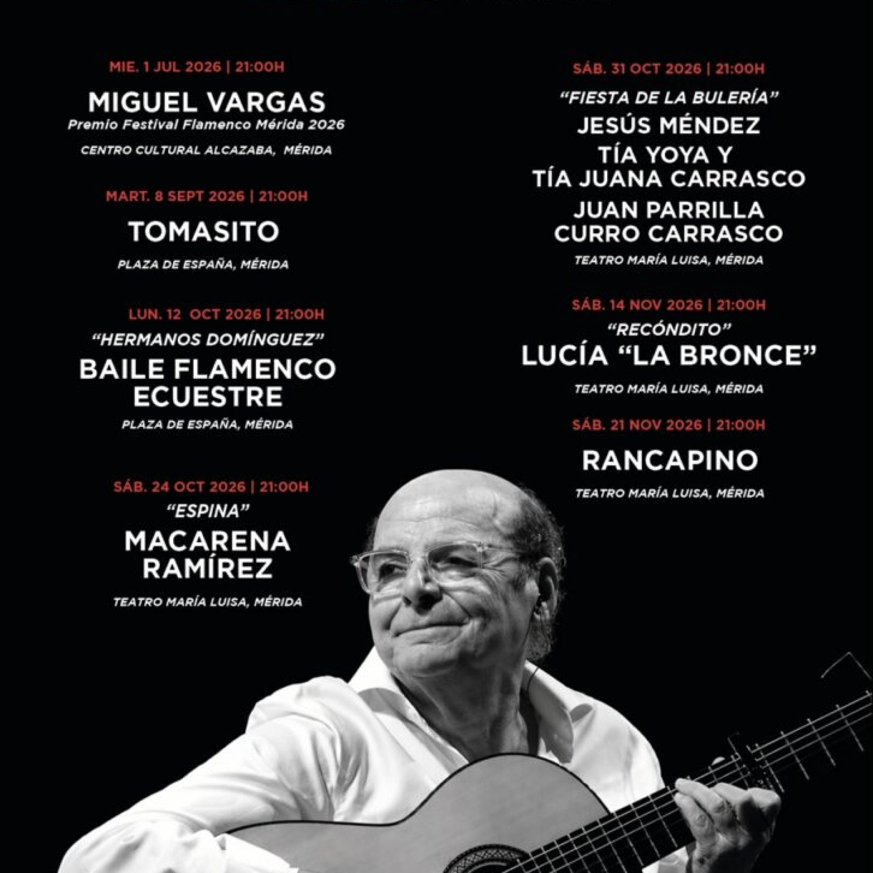 V Festival Flamenco Mérida 2026