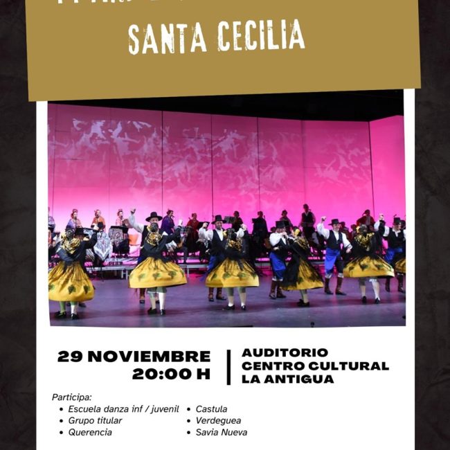 Festividad Santa Cecilia Asociación Folklórica de La Antigua