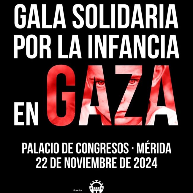 Gala Solidaria por la Infancia en Gaza