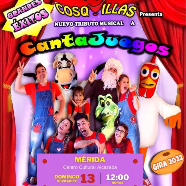 Grupo Cosquillas ‘Tributo Musical a Cantajuegos’