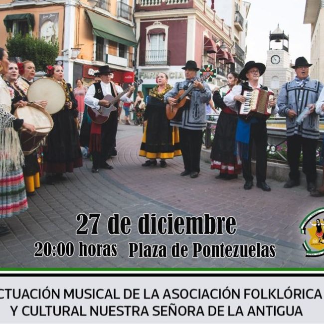 Actuación Musical de la Asociación Folklórica y Cultural de La Antigua