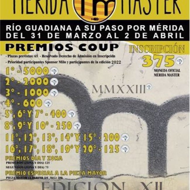 XII Mérida Master de Pesca