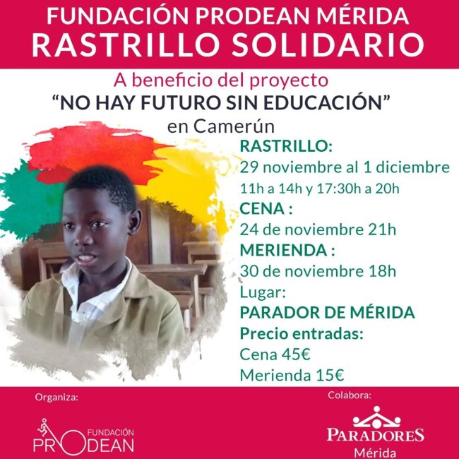 Rastrillo Solidario Fundación Prodean