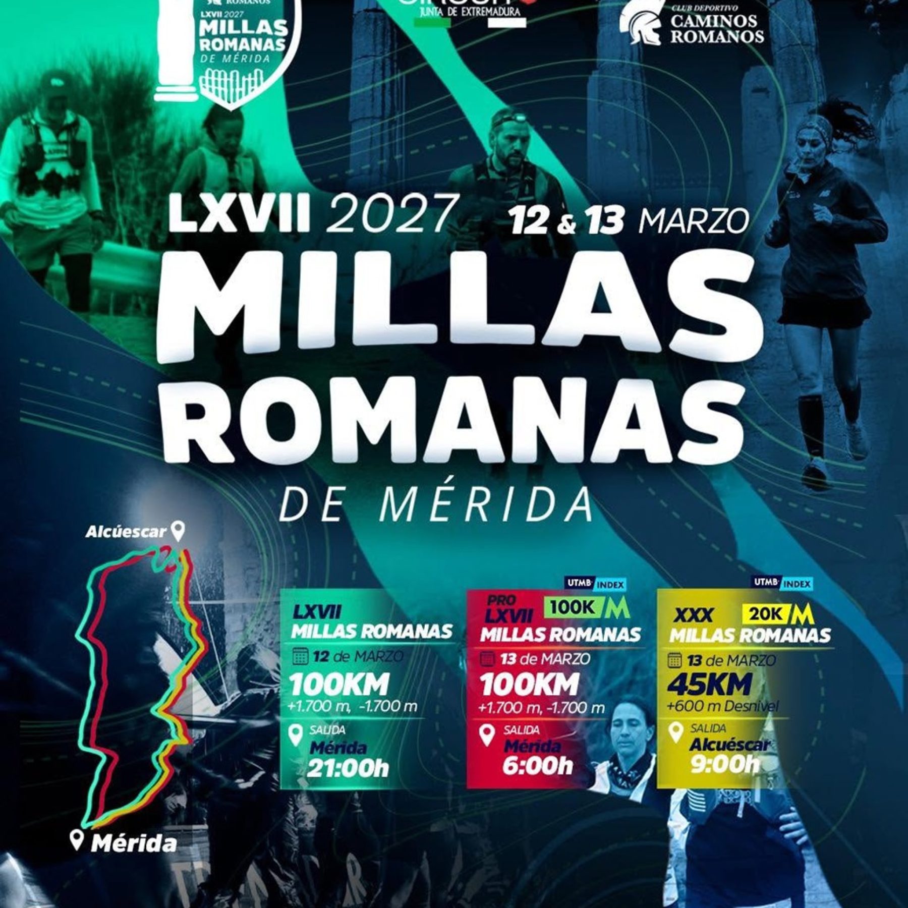 XXVIII Edición LXVII Millas Romanas