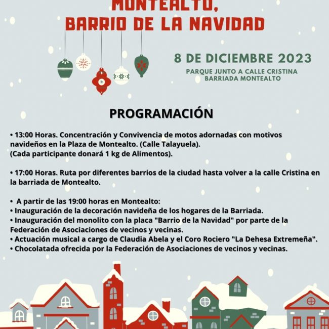 Inauguración ‘Montealto, Barrio de la Navidad’