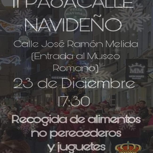 Pasacalle Navideño Agrupación Musical Ntra. Sra. de La Paz