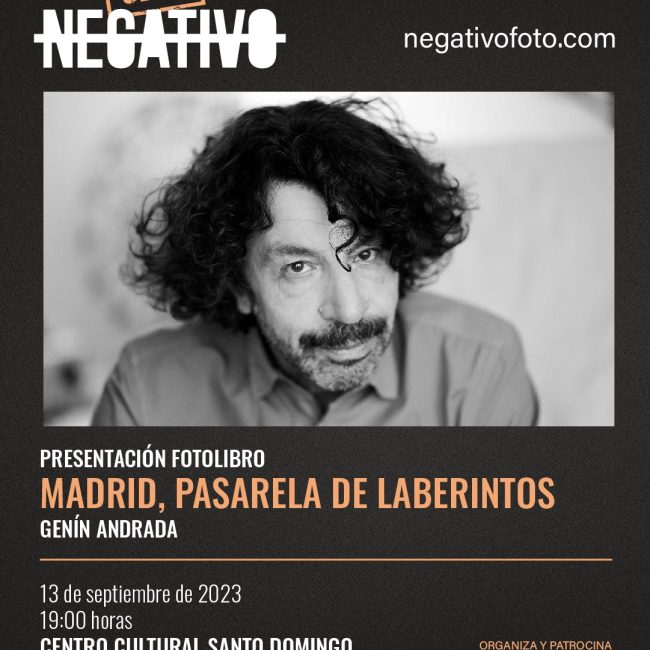 Presentación del fotolibro “Madrid, pasarela de laberintos” de Genín Andrada