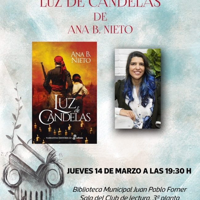 Presentación de libro ‘Luz de Candelas’ de Ana B. Nieto