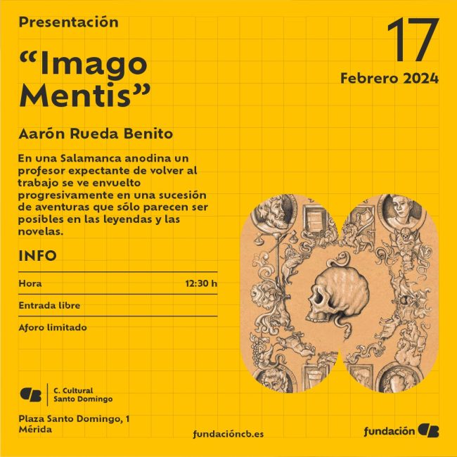 Presentación del libro ‘Imago Mentis’ de Aarón Rueda Benito