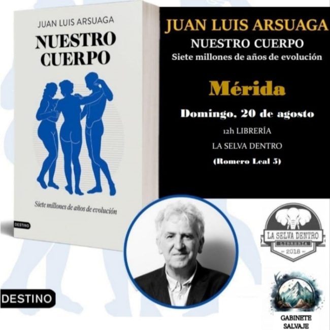 Presentación del libro ‘Nuestro cuerpo’ de Juan Luis Arsuaga