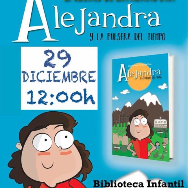 Presentación del libro infantil ‘Alejandra y la pulsera del tiempo’ de José Ramón Samada