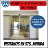 PUERTA DE VIDRIO AUTOMATICA, STS Sistemas de Seguridad