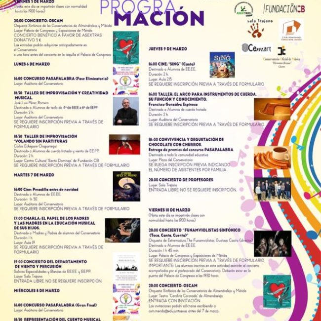 Semana Blanca del Conservatorio Esteban Sánchez