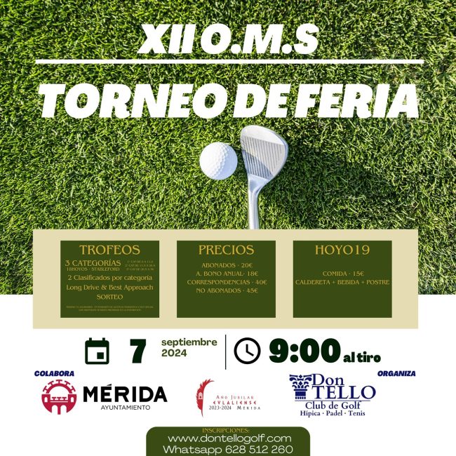 Torneo de Golf de Feria