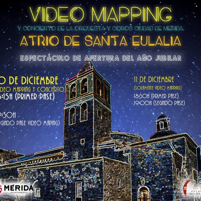 Video Mapping Año Jubilar Eulaliense
